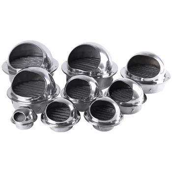 

201/304 stainless steel hood outer wall air outlet windshield hood ventilator vent breathable cap exhaust vent exhaust hood