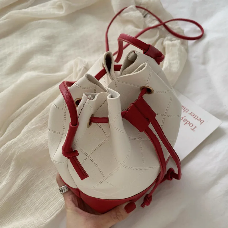 

2019 Spring New Style I-Style Bucket Bag Trend Shoulder Bag WOMEN'S Bag
