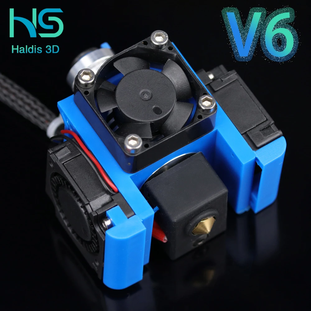 Top Quality All Metal V6 J Head Hotend Bowden Extruder Kit For d V6 Volcano Hotend Cooling Fan Bracket Block 3d Printers Parts 3d Printer Parts Accessories Aliexpress