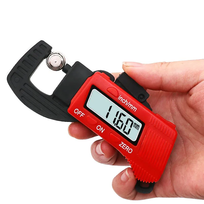 

New Micrometer Dial Gauge Digital Thickness Gauge Carbon Fiber Dial Indicator Caliper Dial Meter Measuring Tools 0.01mm 0-12.7mm