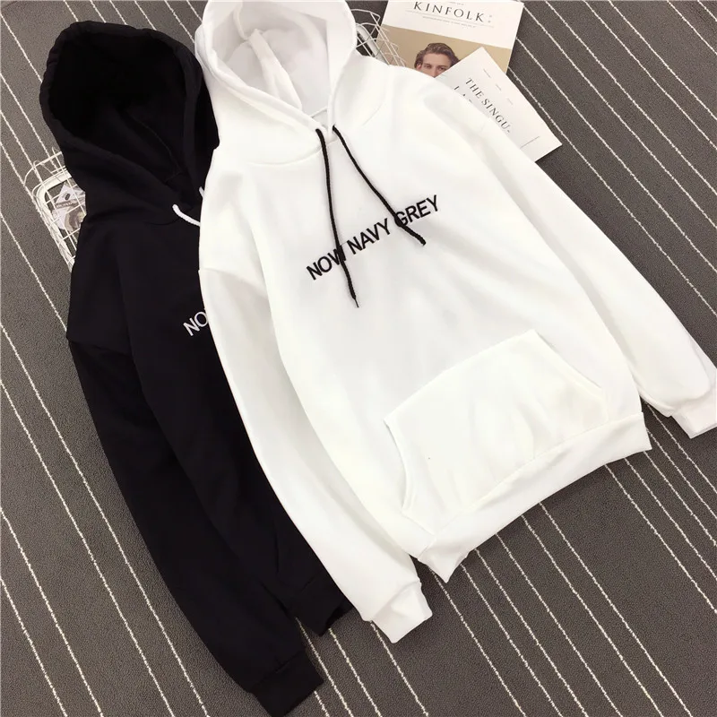 

Lazy Wind Sweatshirt Women's Hooded 2019 Autumn and Winter New Thick Long-sleeved Loose Ins Super Fire Coat Female