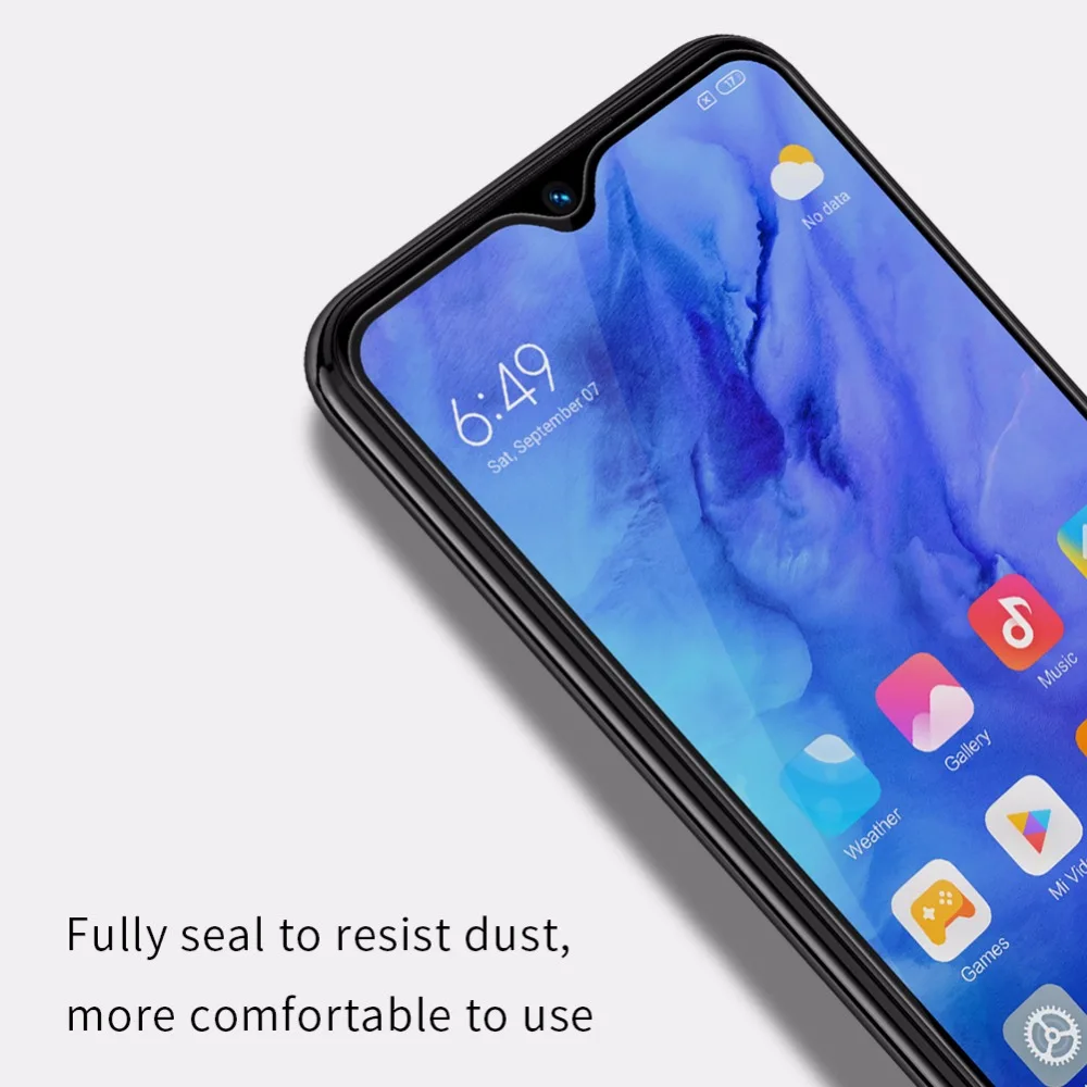 10 шт./лот NILLKIN XD CP+ MAX Антибликовая Защитная пленка для экрана для Xiaomi Redmi Note 8T 3D защитная пленка из закаленного стекла