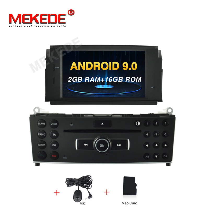 MEKEDE PX5 4+ 64G android 9,0 Автомобильная dvd-навигационная система плеер для Benz C200 C180 W204 2007-2010 автомобильный радиоприемник Мультимедиа Стерео 8 ядер - Цвет: PX30 model