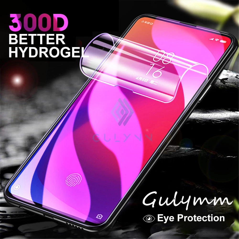 Гидрогелевая пленка 300D с защитой от синего света для Redmi Note 9 S 7 8 6 5 Pro K20 Защита