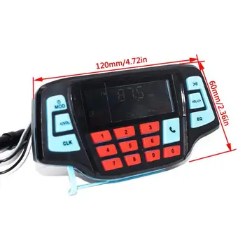 

Universal Motors Accessories Waterproof Car Player Motorcycle Mp3 Large Screen Car Portable Music Player