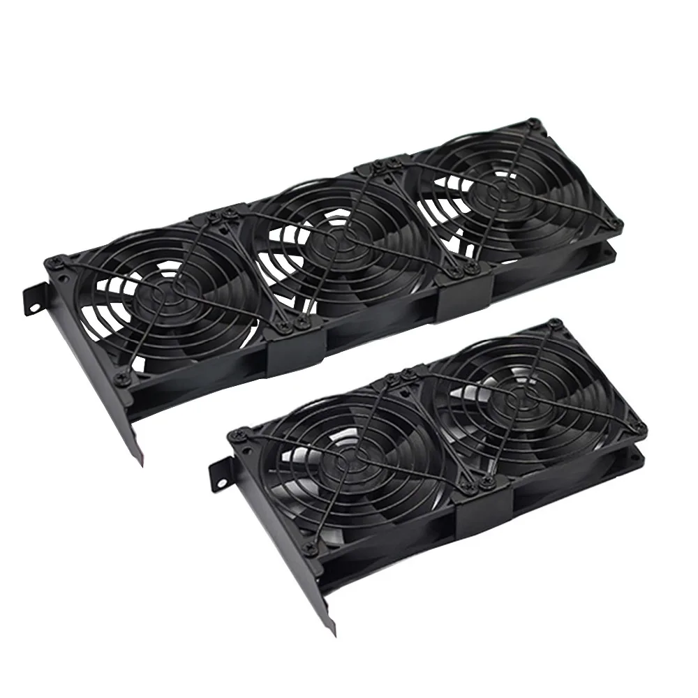 YOUNUON Universal VGA Cooler Dual 90mm Ultra Quiet Desktop Computer Chassis PCI Graphics Card Double Fan Partner 9CM