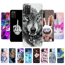For Samsung A02s Case Soft Silicon Tpu Back Phone Cover For Samsung Galaxy A02s GalaxyA02s A 02s SM-A025F a025 6.5inch tiger cat