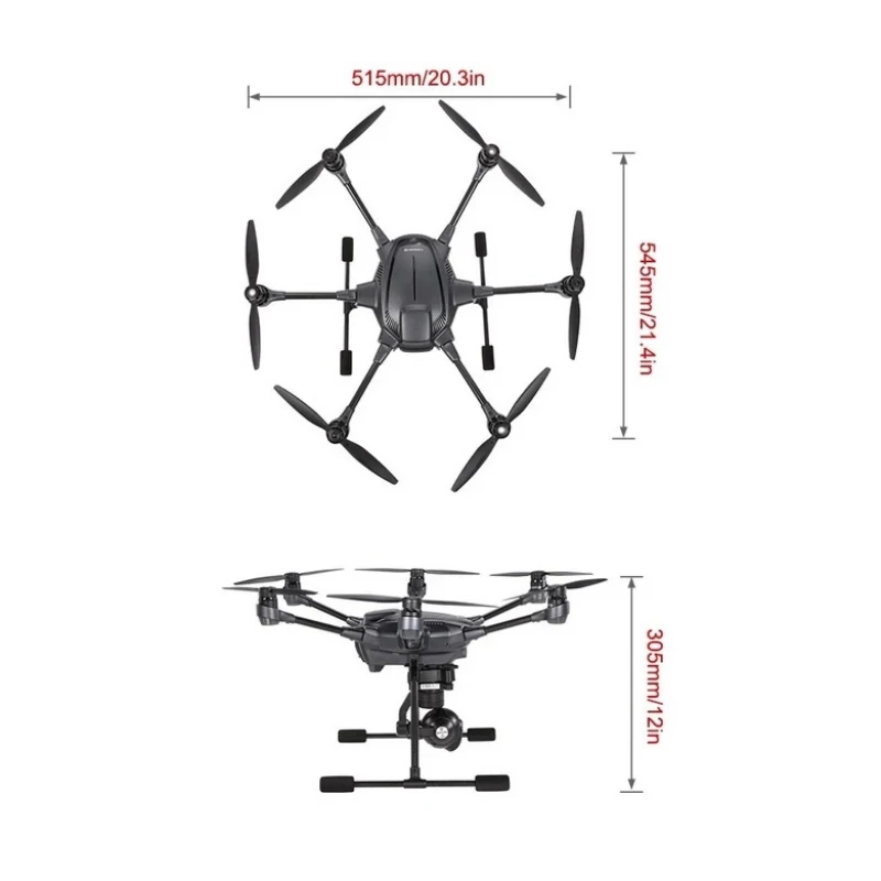 Typhoon H-480 GPS Drone 4K HD Camera Helicopter RTF 3-Axis 360° Rotation Gimbal Ultrasonic Obstacle avoidance Professional Drone