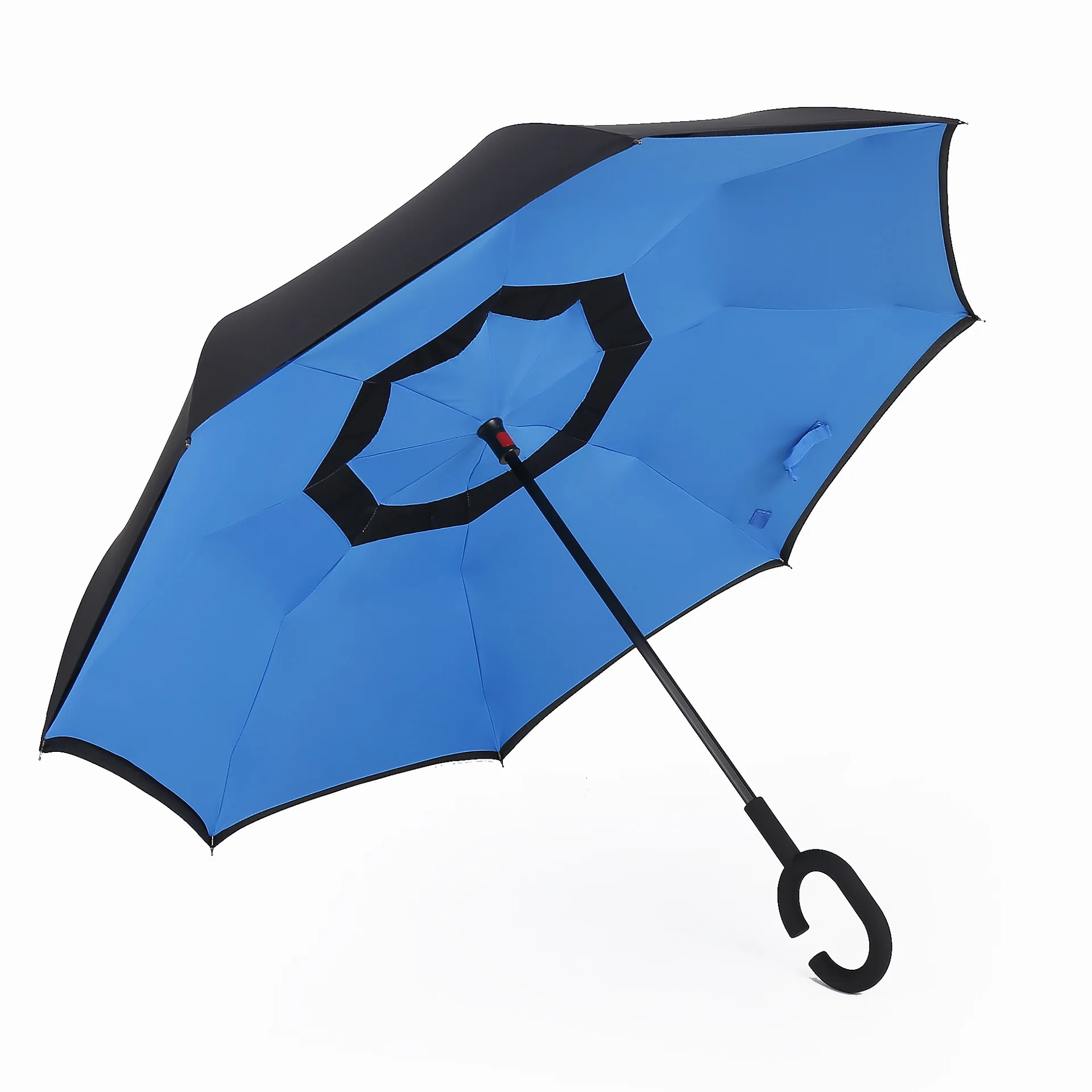 

[Manufacturers Direct Selling] Creative Reverse Umbrella Car C- Shape Hands-Free Ultra Large Vehicle Umbrella Customizable Logo