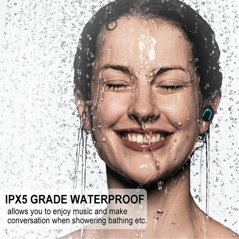TWS Wireless Headphones Q32 Bluetooth V5 0 Earphone IPX5 waterproof Handsfree twin Earbuds For iphone 5 6 7 8 X Plus XS MAX PRO