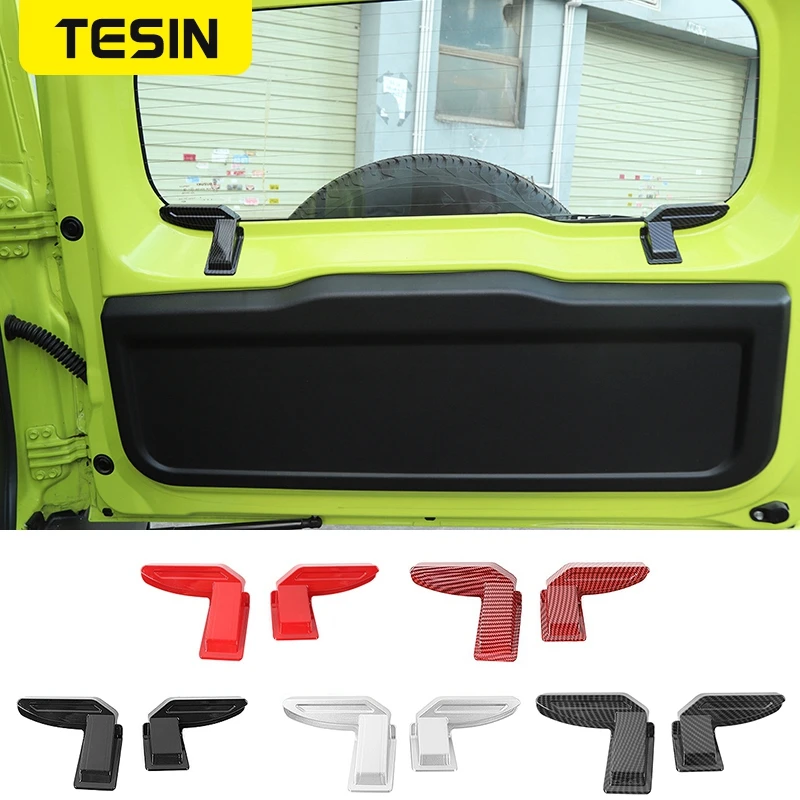 

TESIN Car Rear Windshield Heating Wire Protective Decoration Cover Stickers for Suzuki Jimny 2019 2020 Interior Accessories