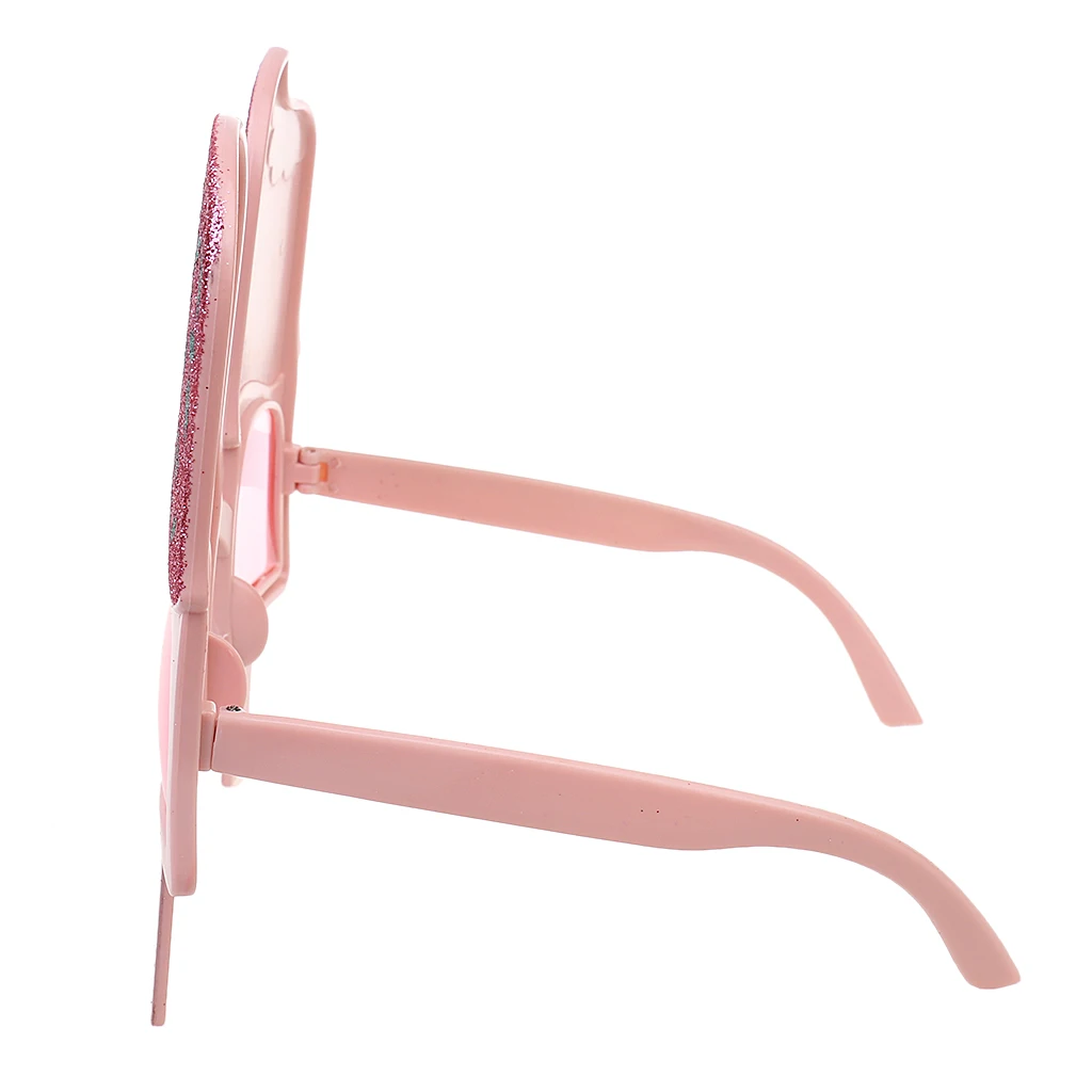 Glitter Ice Pop Lolly Sunglasses Fancy Dress Costume Party Glasses Shades for Kids Adult Fancy Dress Costume Cosplay Accessories