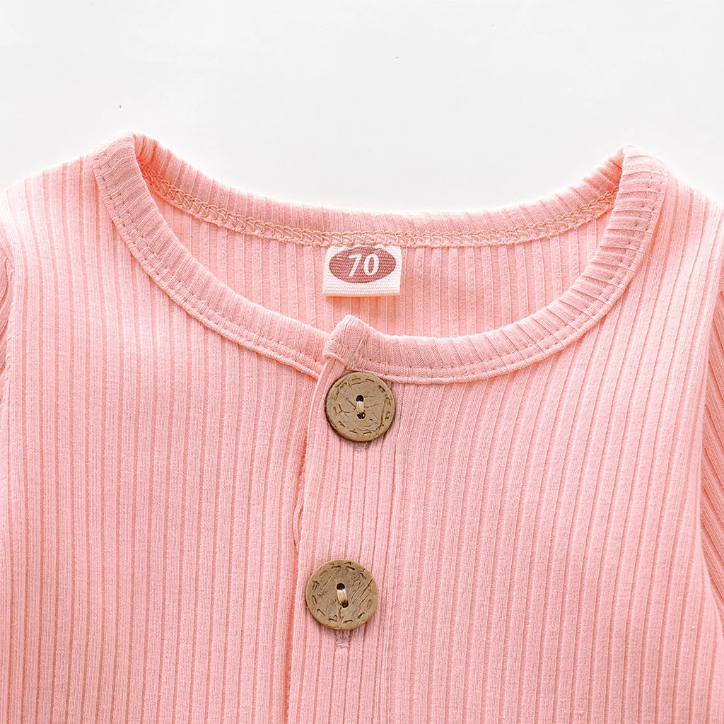 Коллекция года, однотонная одежда для маленьких мальчиков, roupa de bebes, комбинезон для новорожденных, Хлопковая пижама с длинными рукавами Комбинезоны для детей возрастом от 3 до 18 месяцев, одежда для малышей, Jly31