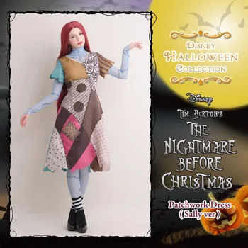 

Anime Tim Burton's Corpse Bride Emily cosplay costume Christmas adult lovely Women festival Party props floral dress uniform