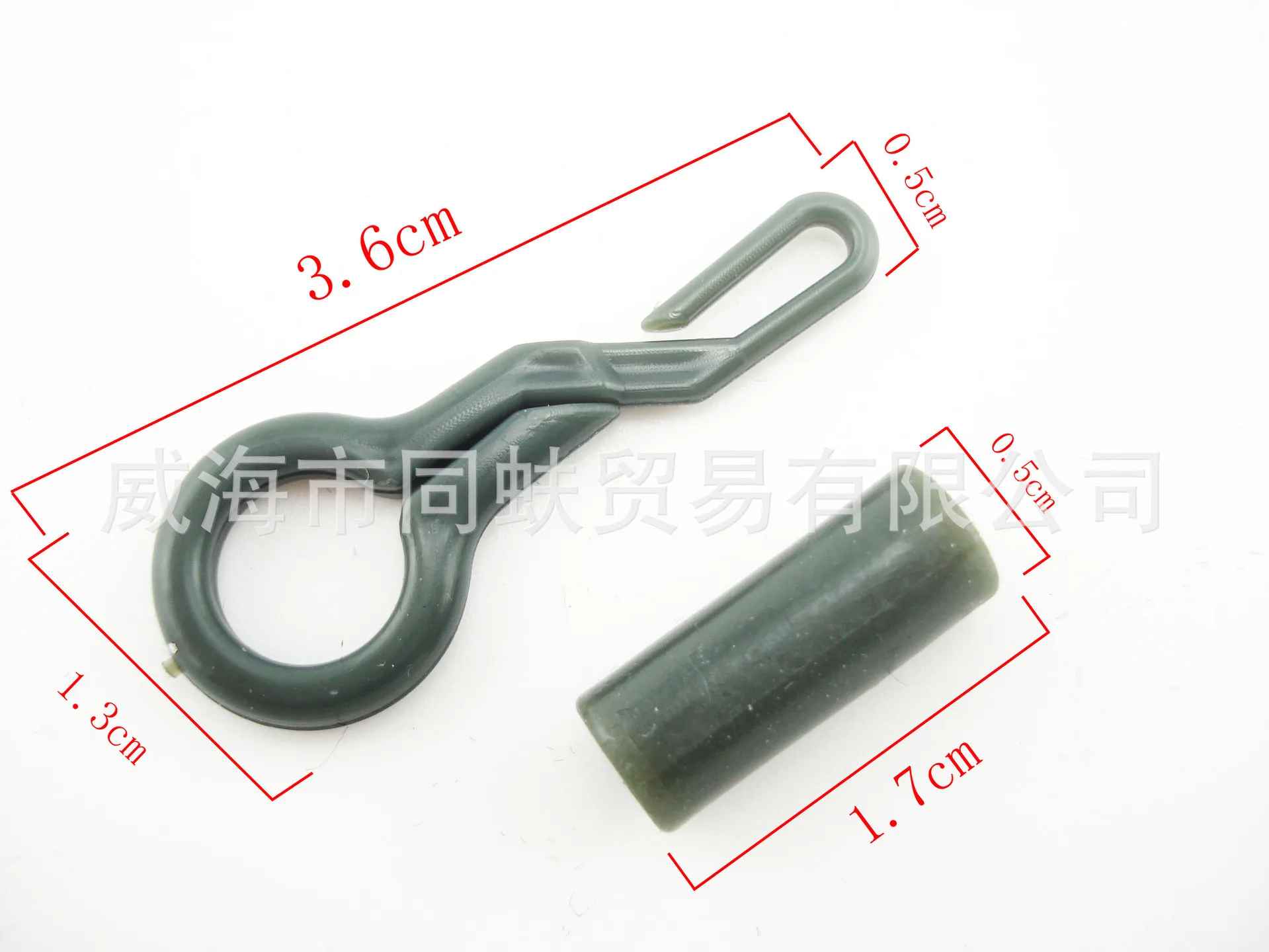 

European Fishing Carp Only Accessories Environmental PE Weihai AliExpress Hot Selling Green Plastic Fishing Set Small Accessorie