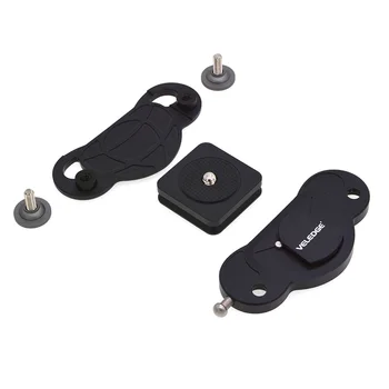 

Accessories Camera Clip DSLR Waist Belt With Plate Aluminum Wear Resistant Portable Practical Quick Release Durable Grip Holder