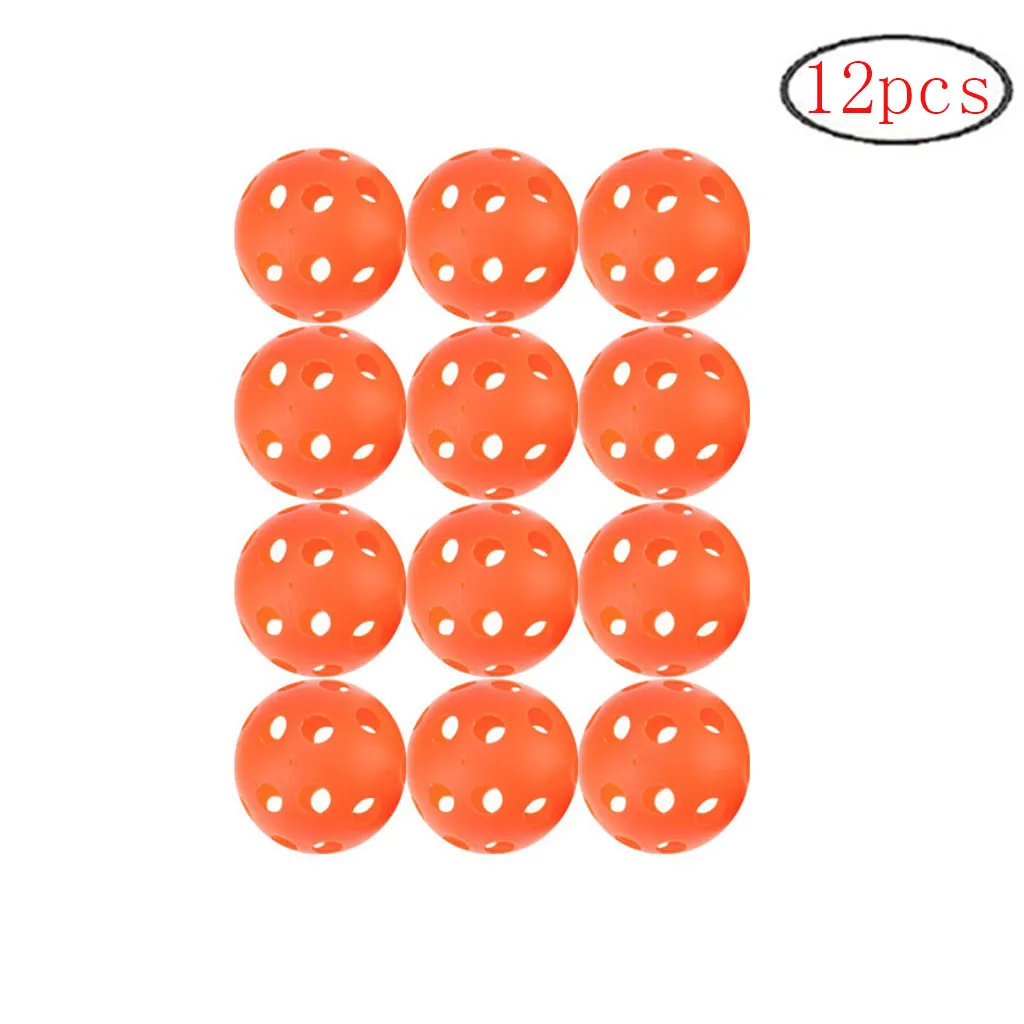 Outdoor&Sport  45mm Hole Ball Poly Plastic Baseball Practice Training for Hitting Batting Hit Bay Golf Practice Ball Sports 46