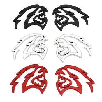 

3D Metal Car Body Side Sticker Emblem Accessories For Dodge Charger Challenger Jcuv Journey Nitro Caliber Durango Auto Exterior