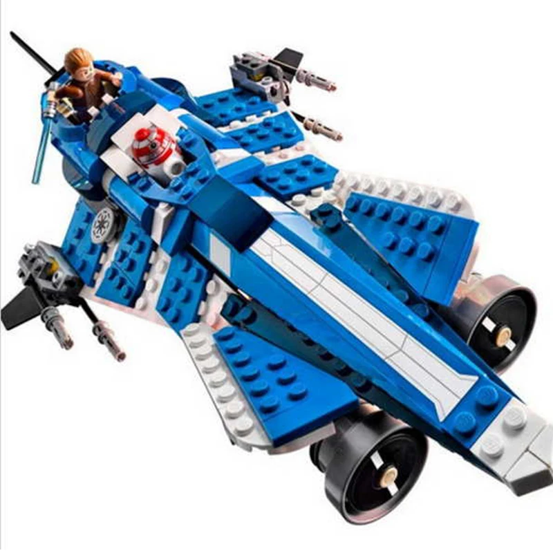 Звездные войны Tie Fighter AT-TE Walker Дарт Вейдер замок фигура Строительные блоки кирпичные игрушки для детей