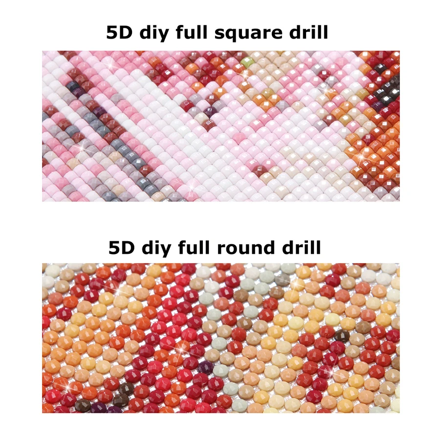 FATCAT diy 3 piece mosaic abstract street landscape diamond painting triptych 5d full drill rhinestone embroidery sale AE3381