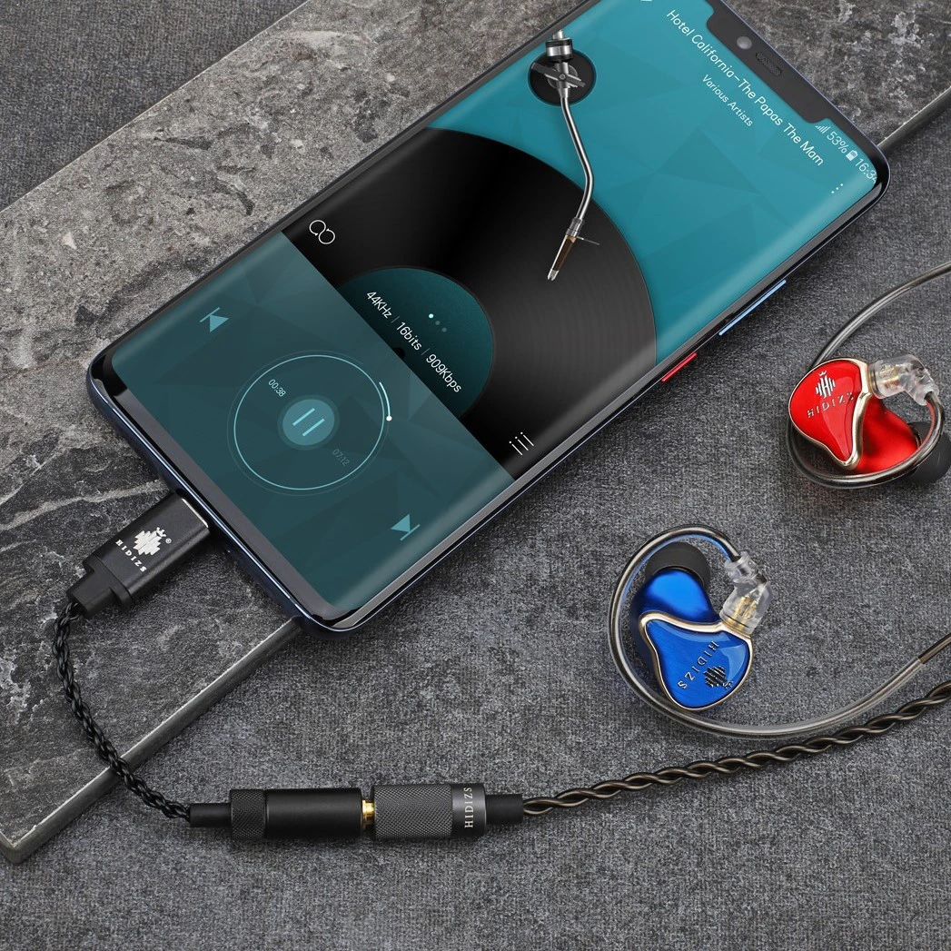  Hidizs Sonata Ii Hd Dac Usb di Tipo C a 3.5 Mm per Cuffie Amplificatore Adattatore per Android Del 
