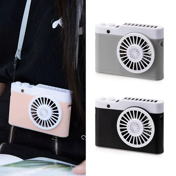 

USB Rechargeable Camera Wearable Sports Outdoor Hanging Neck Fan