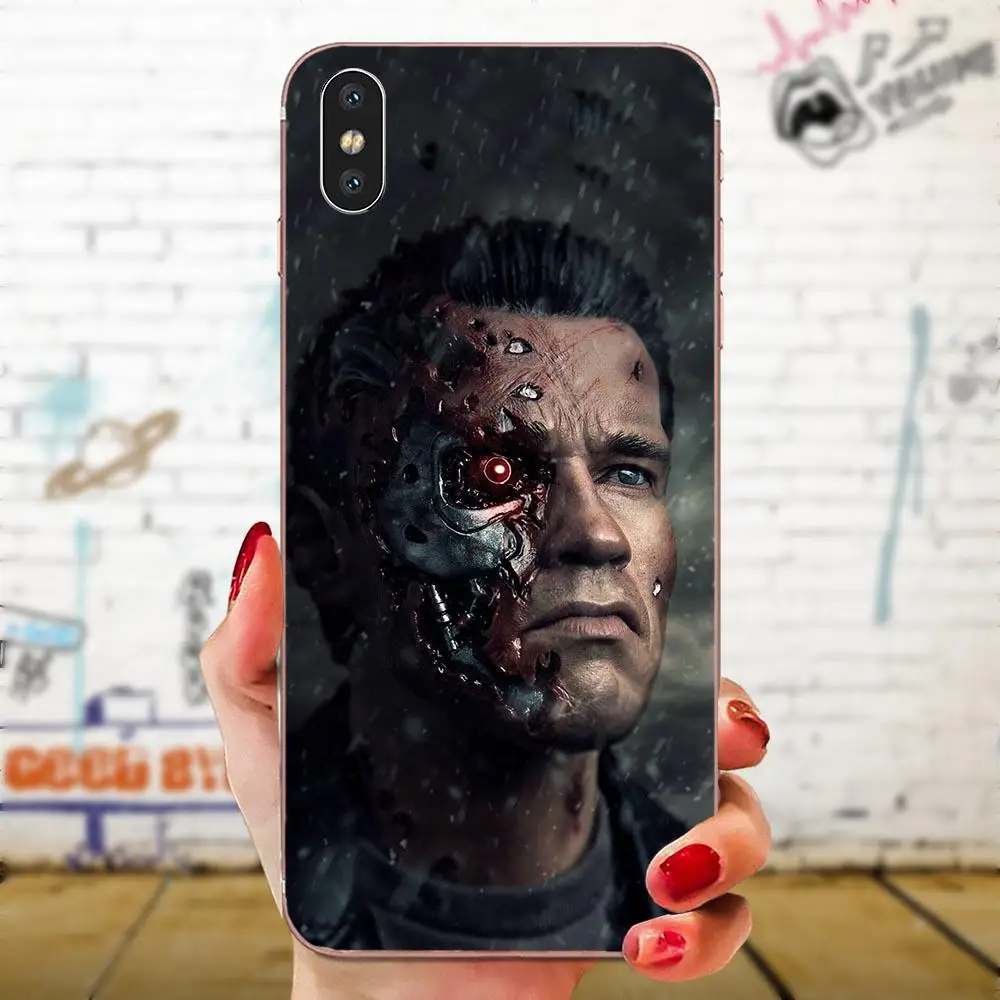 as picture Для Xiaomi Redmi mi 4 7A 9T K20 CC9 CC9e Note 7 9 Y3 SE Pro Prime Go Play TPU чехол для телефона Ter mi nator Schwarzenegger - Цвет: as picture