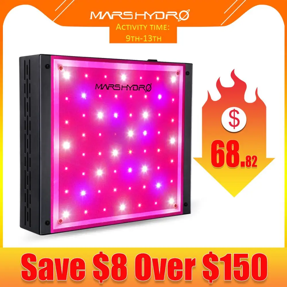 Mars Hydro ECO 300W LED Grow Light Full Spectrum Veg Bloom Indoor Plant Lamp IR 