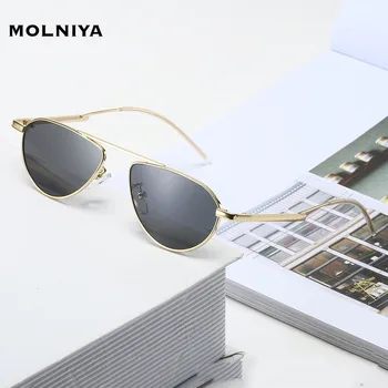 

2020 Metal Drop Shape Sunglasses Woman Retro Punk Sun Glasses High Quality Ocean Lens Eyeglasses Unisex UV400