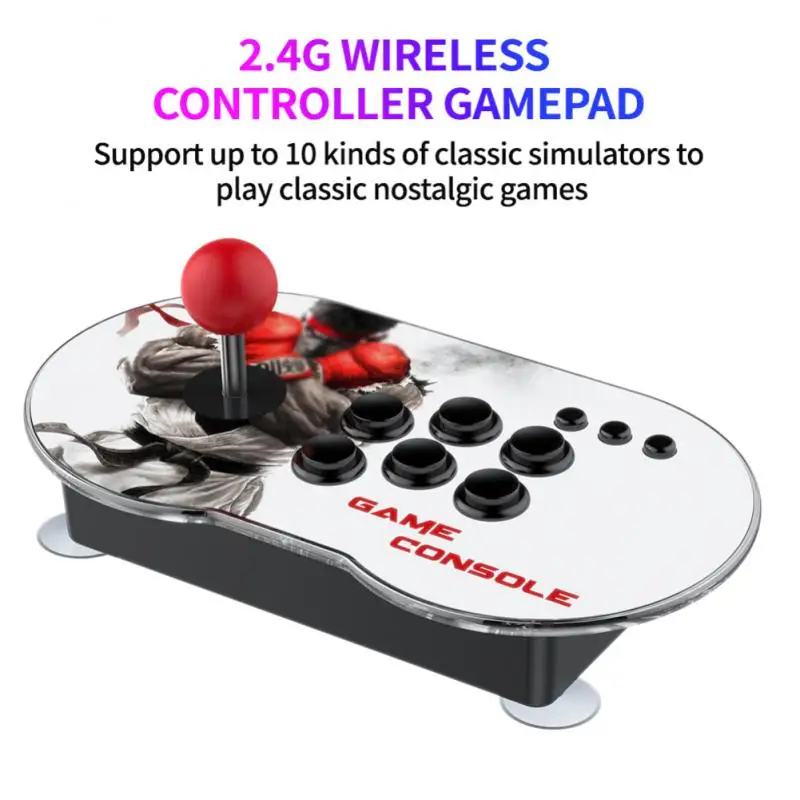 Handheld 3D Arcade Joystick TV Video Console Built-in 10000 Games 3D Arcade Electronic Game Console Suitable For MAME/FC/GB/GBA