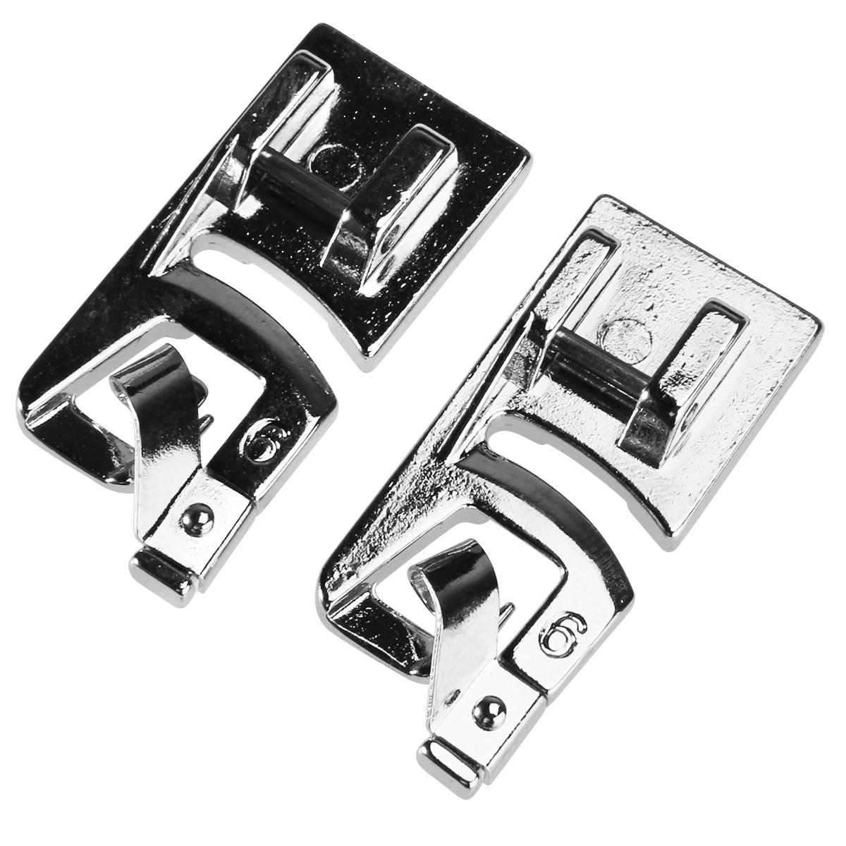 2pcs High Quality 6mm Rolled Hem Foot Narrow Hem Foot Presser Foot