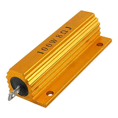 100W 8ohm 5% монтируемый на шасси Алюминиевый резистор