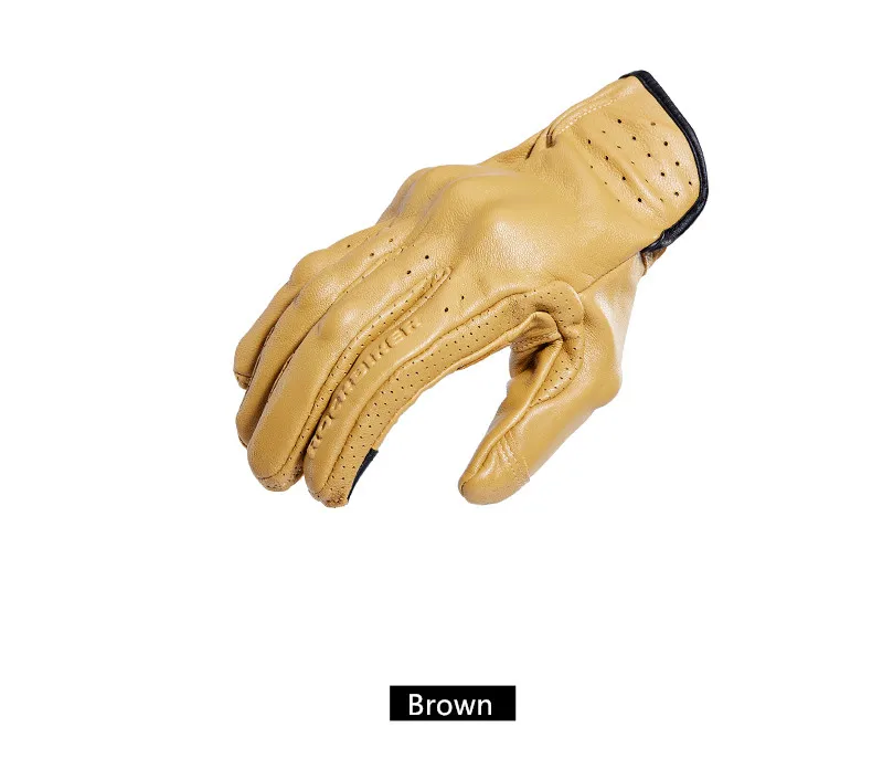 

NEW Leather motorcycle gloves Touch Screen guantes moto Glove Electric Bike Protective Gears Motocross racing Man Female Gloves