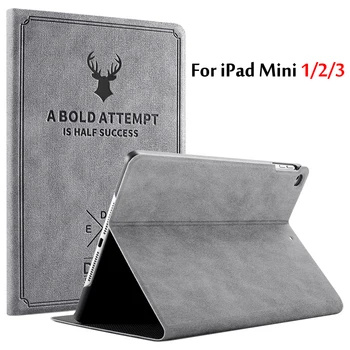 

Case For iPad Mini 1 / Mini 2 / Mini 3 7.9''Tablet Case Magnetic Flip Stand PU Leather Case For iPad Mini1/2/3 Smart Cover Funda