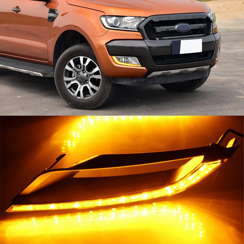 Автомобильная проблесковая для укладки волос 1 комплект Ford Ranger 2015 2017