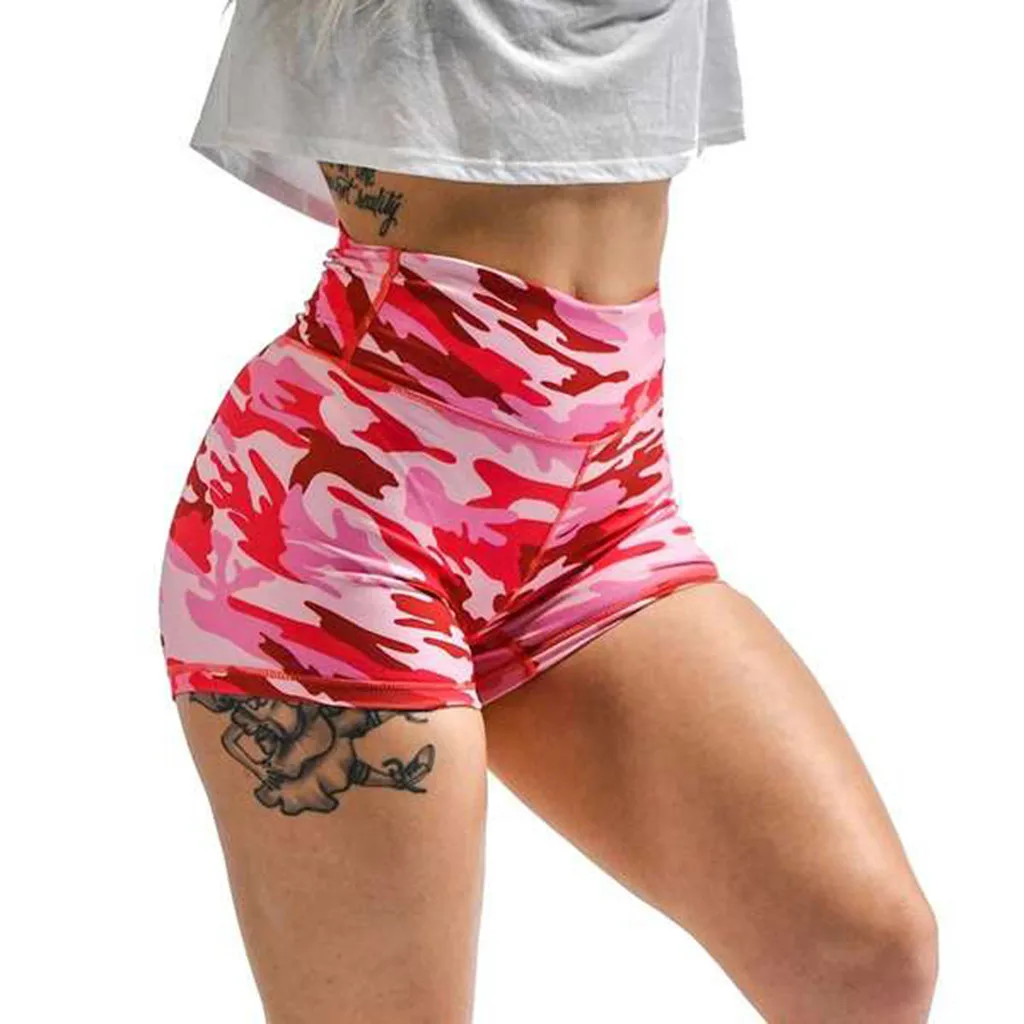 

Summer Women Quick Dry Basic Slip Bike Workout Compression Elastic High Waist Leggings Capris