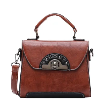 

RoyaDong Brand Women Shoulder Bags Vintage Women's Handbags Luxury Messenger Bag lady Designer 2019 Crossbody Bag Bolsos Sac