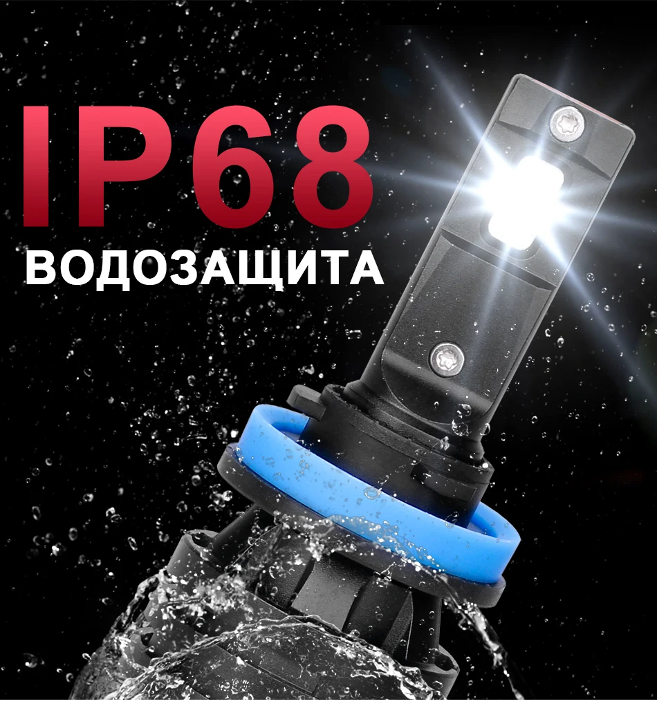 1 пара Turbo H7 светодиодный лампы 12V Автомобильные фары H4 HB3 9005 HB4 9006 9005 светодиодный лампы 6000 К Автомобильные фары светодиодный H7 H11 H8 H9 авто фары