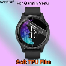 Для Garmin Venu gps спортивные Смарт-часы пленка из мягкого ТПУ протектор экрана(не закаленное стекло