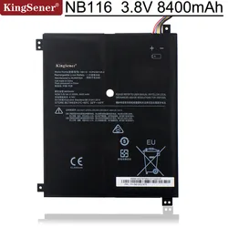 Kingsener NB116 Bateria Do Portátil Para Lenovo IdeaPad 100S 100S 11IBY 100S 80R2 NB116 31.92WH 5B10K37675 0813001 3.8V 8400mAh