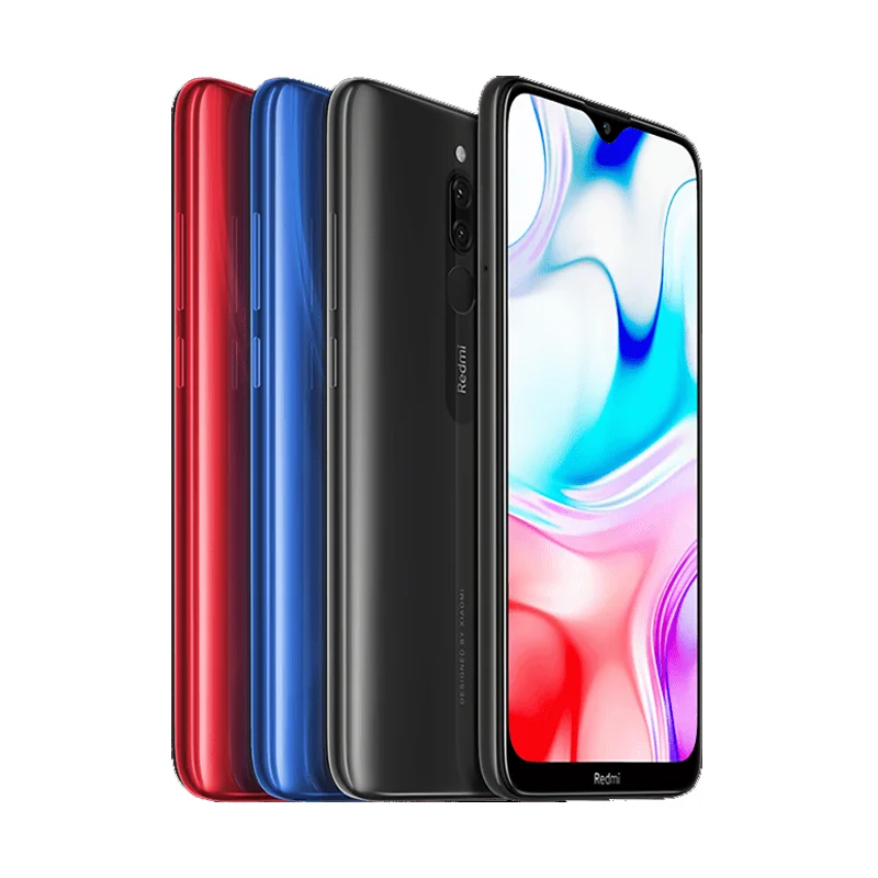 Смартфон Xiaomi Redmi 8 с глобальной версией, 3 ГБ ОЗУ, 32 Гб ПЗУ, 5000 мАч, Восьмиядерный процессор Snapdragon 439, 6,22 дюйма, 12 МП, двойная камера