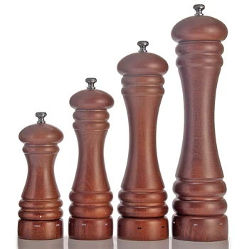 

Leeseph Pepper Grinder - Wooden Mill Includes Precision Mechanism