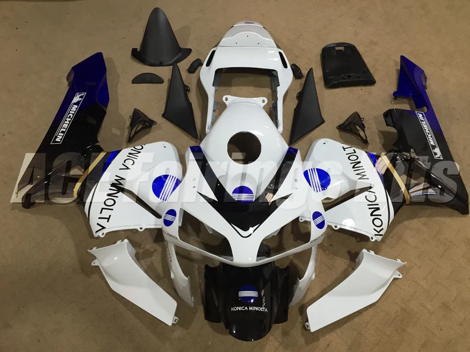 

Top (Injection molding) New ABS Motorcycle Full Fairing Kit Fit For Honda CBR600RR F5 2004 2003 Fairings set cool style