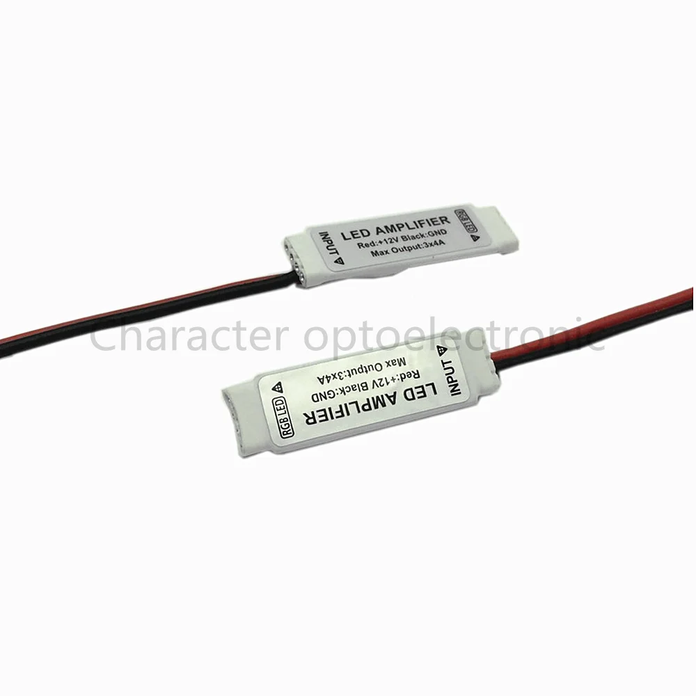 20 шт DC12V мини RGB Led усилитель контроллер общий анод 3 канал для SMD 3528 5050 Подсветка: светодиодная лента
