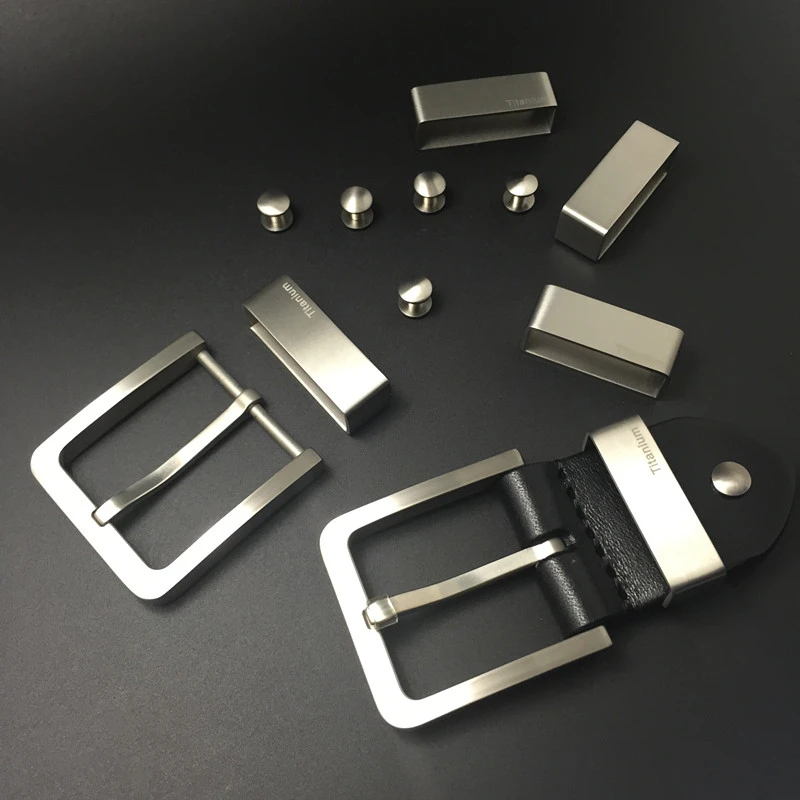 2 шт. в комплекте металлическая однотонная петля для ремня из титана джинсов