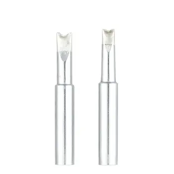 

2PCS 900M Solder Soldering Iron Tip Replacement Rework Station Tool Copper Lead-free Welding Head Bits Electric DIY Repair
