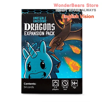 

Unstable Unicorns Unicorns of Legend Expansion Pack 54 Cards Board Party Game for Adults and Teenagers 2-8 players Ages 14+