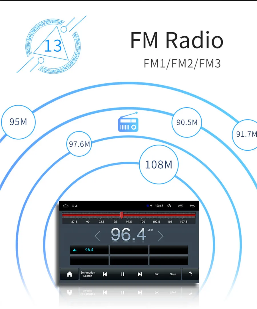 Универсальный 1DIN " автомобильный Радио Android 8,1 gps навигационный плеер WiFi Bluetooth MP5 мультимедийный плеер