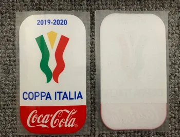 

Top Silcone 2020 Serie A Coppa Italia Patch Iron On Heat Transfer Patches