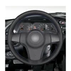 Hand-stitched Black PU Artificial Leather Steering Wheel Cover for Chevrolet Niva (3-Spoke) Lada Niva Vauxhall Opel Corsa (D) ► Photo 2/6